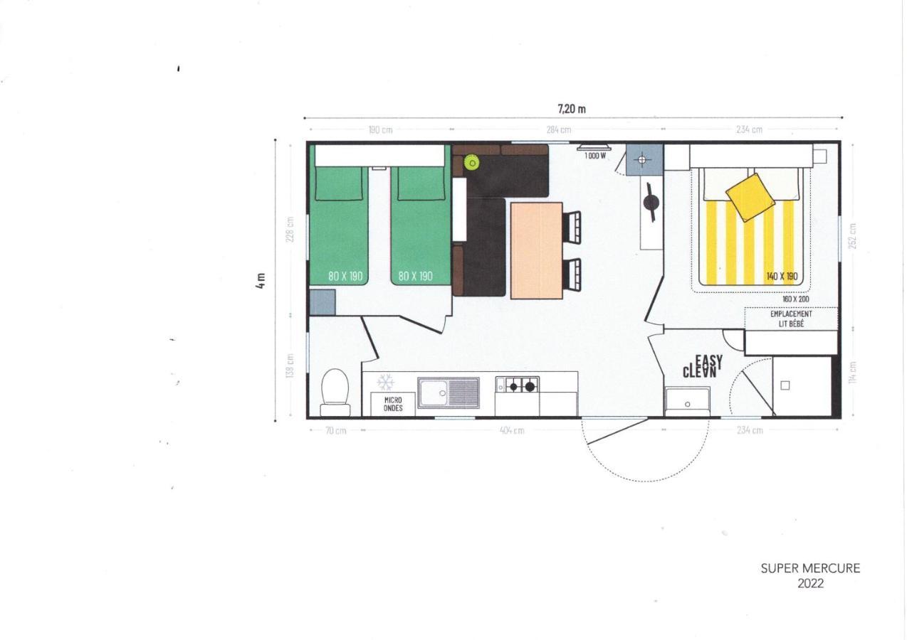 Camping Le Picard Tournieres 외부 사진