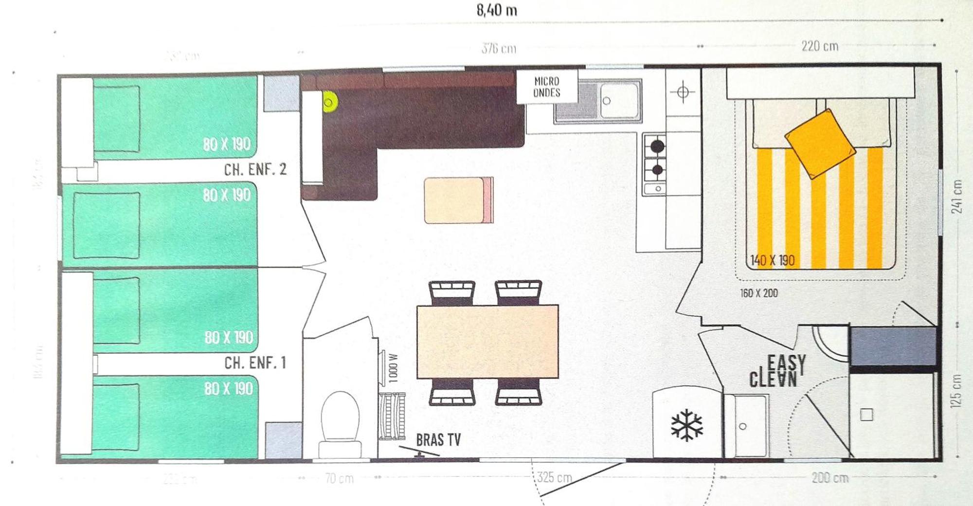 Camping Le Picard Tournieres 외부 사진